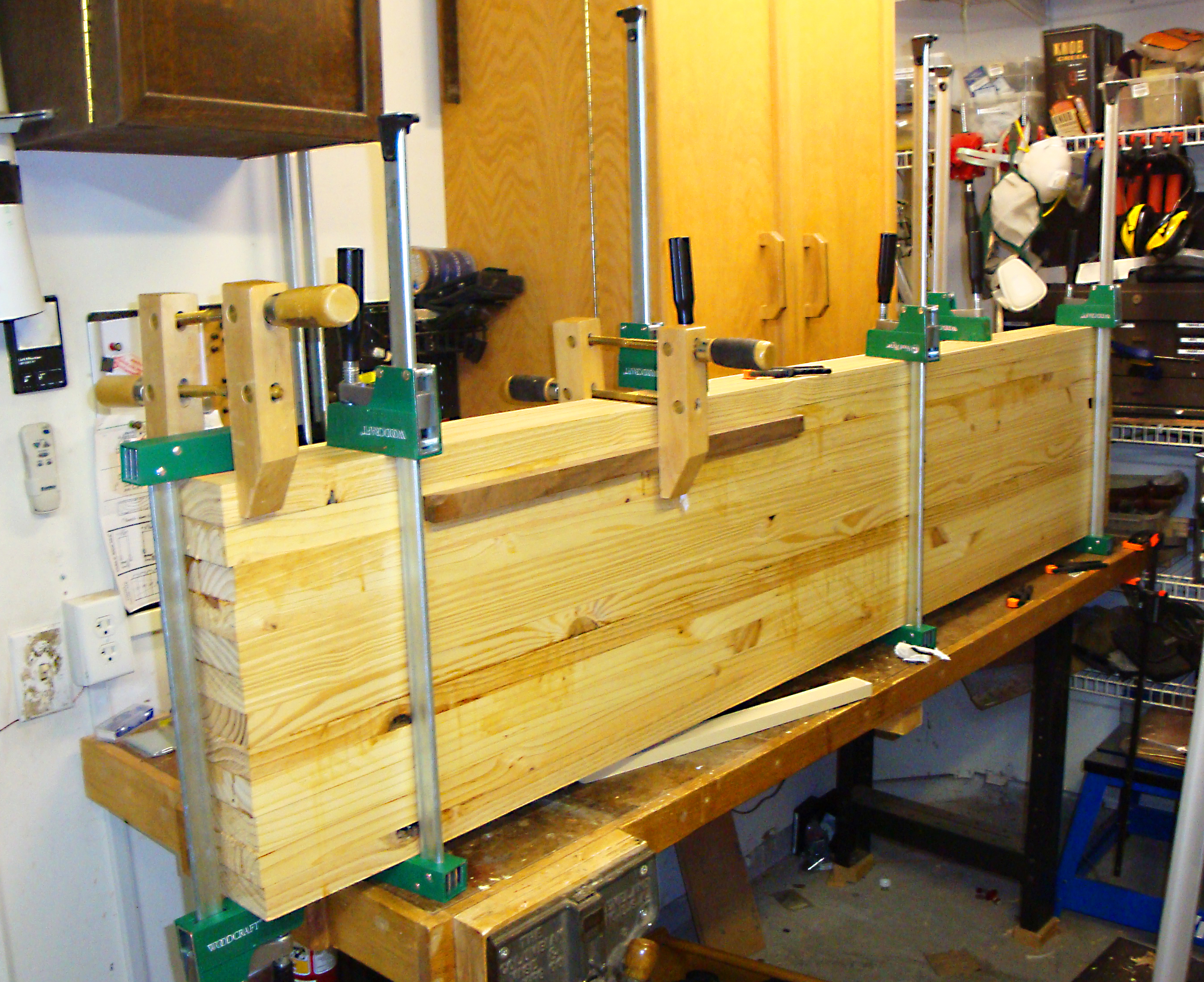 Roll Around Workbench Plans PDF Woodworking